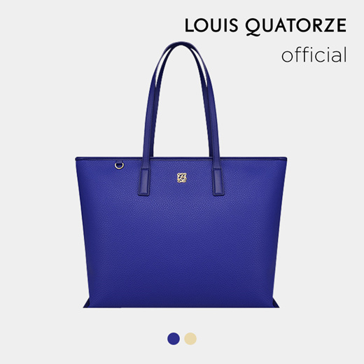 Louis Quatorze Tote Bag - Blue
