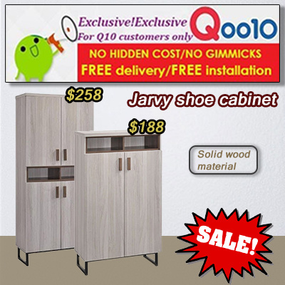 Qoo10 Jarvy Shoe Cabinet Furniture Deco