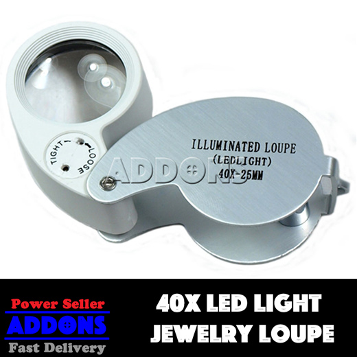 illuminated loupe led light