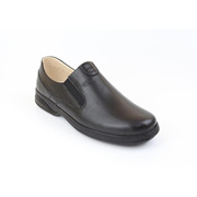 Men s Black Diabetic And Full Orthopedic Genuine Leather Shoes