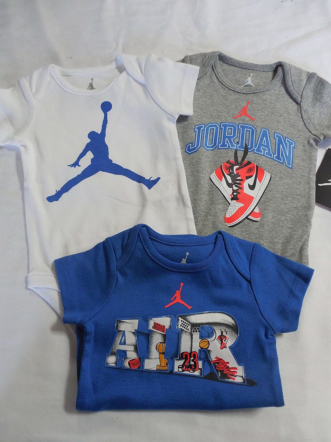 Qoo10 Nike Jordan Infant New Born Baby Bodysuit Layette Sets 6