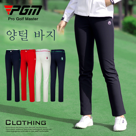 Qoo10 - Brushed Golf Pants Women's Spring Trousers High Elasticity ...