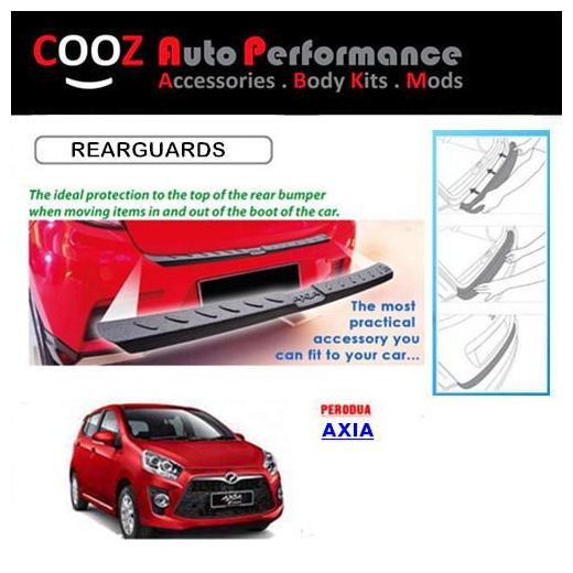 axia rear bumper