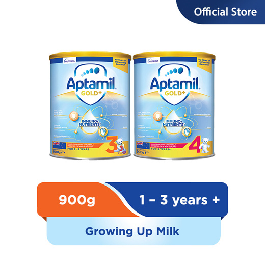 Qoo10 - [Single Tin] Aptamil Gold+ Immuno-Nutrients Stage 3/4  Toddler/Junior G : Baby & Maternity