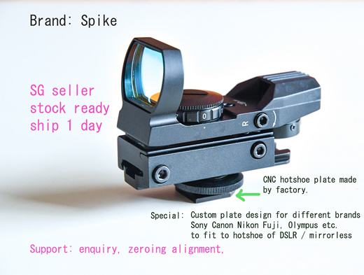 dot sight for camera