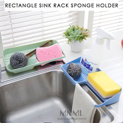 Candy Colors Soap Box Clean Soap Dishes Soap Rack Kitchen Sink Sponge Holder