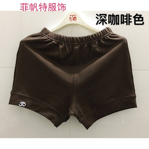 mens cotton yoga shorts