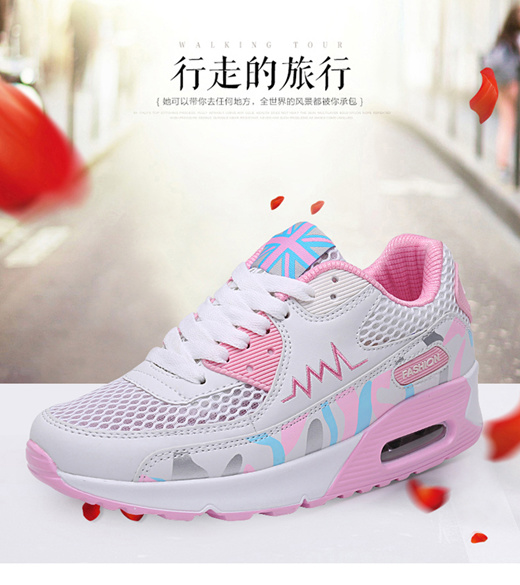 [S$26.60](?63%)Morhot fashion female money grid shoes fashion footwear breathable shoes sneakers shoes in summer