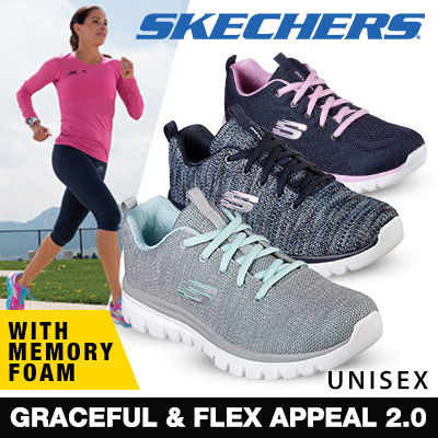 skechers flex appeal green