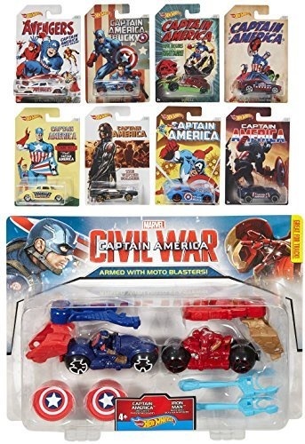 avengers hot wheels set