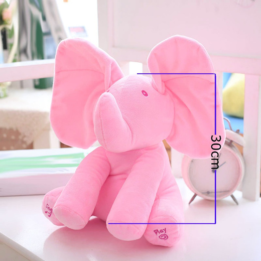 elephant baby toy peek a boo