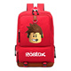 Qoo10 - roblox game casual backpack teenagers kids boys children student schoo... : Men&#39;s Bags ...