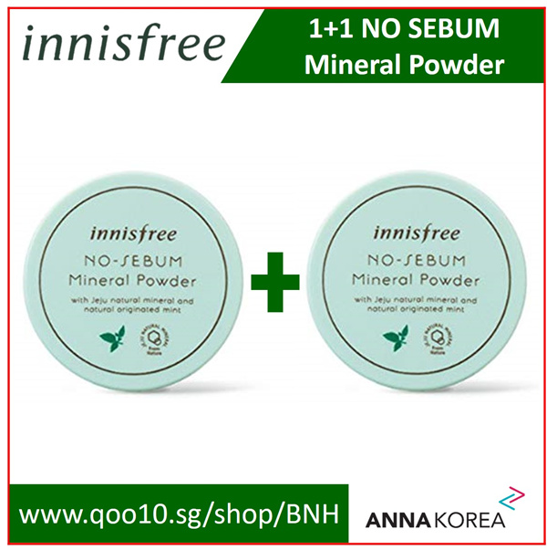 [REAL 1+1] innisfree NO SEBUM MINERAL POWDER 5g Deals for only S$32.2 instead of S$32.2