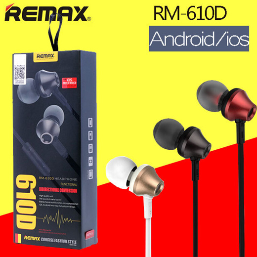 earphone remax 610d