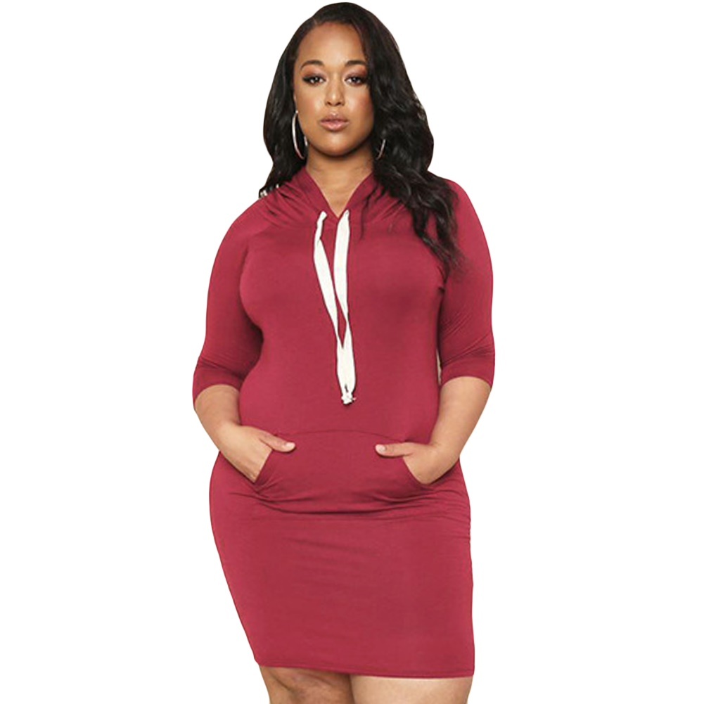 long sweatshirt dress plus size