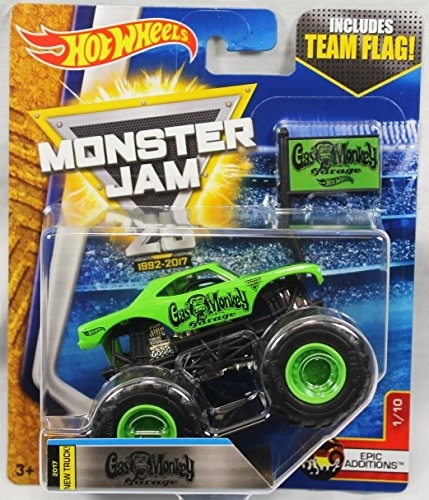 Qoo10 Hot Wheels 2017 Hot Wheels Monster Jam 1 64 Scale Truck