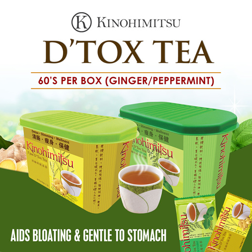 Qoo10 Kino Detox Tea Diet Styling