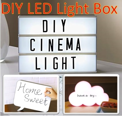 DIY Cinema Lightbox LED Cinematic Light Box - China Light Box and Lightbox  price