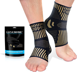  Copper Compression Calf Sleeves - Footless Compression