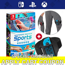 【Ready Stock】 Nintendo Switch Sports Release / language in English/ leg straps included.