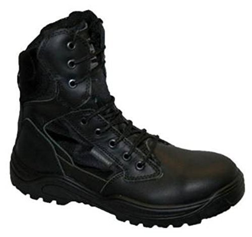 steel toe police boots