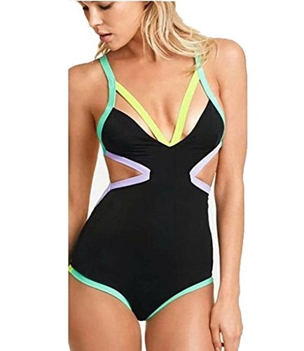 Qoo10 Runcity Oymmeney Retro Damen Tankini Bikini Einteilige One Piece Bad Sportswear