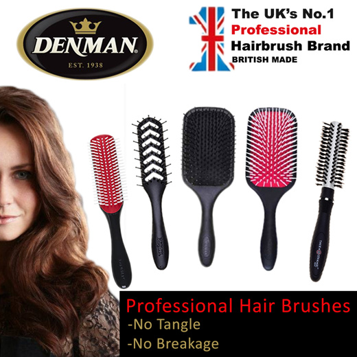 Qoo10 - [AWARD WINNING] DENMAN D3 Styling Brush Hairdressers Hairbrush Made  In... : Hair Care