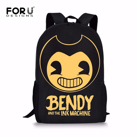 bendy and the ink machine backpacks for school