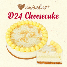 [Emicakes] NEW D24 Durian Cheesecake | Approx 500g 15cm