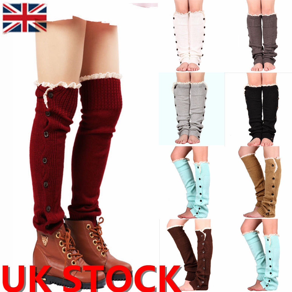 knitted thigh high boots