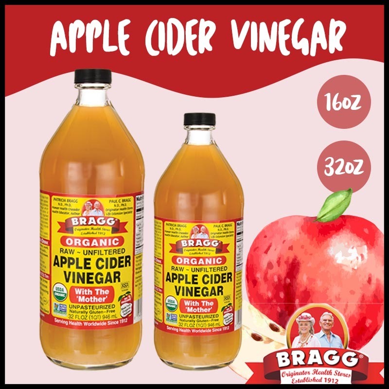 Qoo10 - USA🍎Dr. Bragg Apple Cider Vinegar🍎 ACV Gummy Raw With the ...