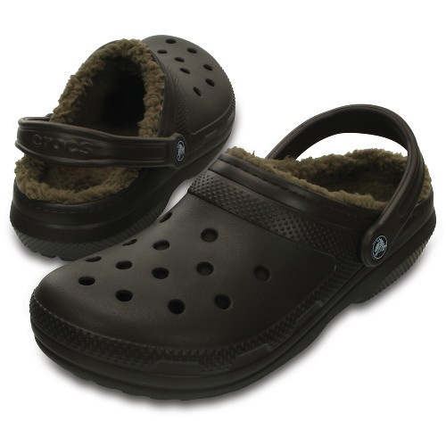 crocs lined clog