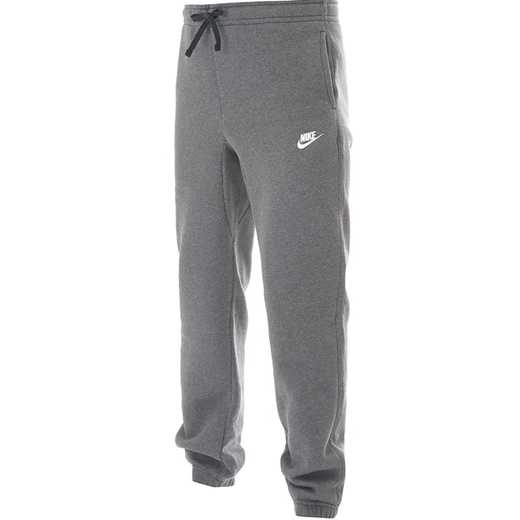 nike cuffed club joggers grey