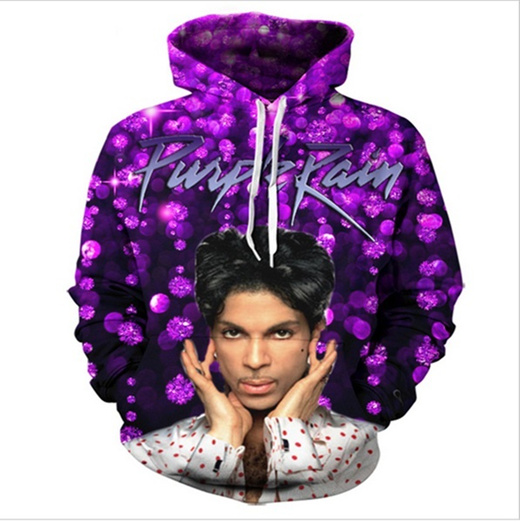 purple rain hoodie