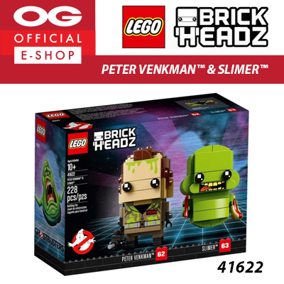 LEGO BrickHeadz Peter Venkman & Slimer • Set 41622