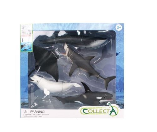 Qoo10 - TAKARA TOMY COLLECTA 89871 Marine Animals 5 piece Set Animal Figure  To... : Toys