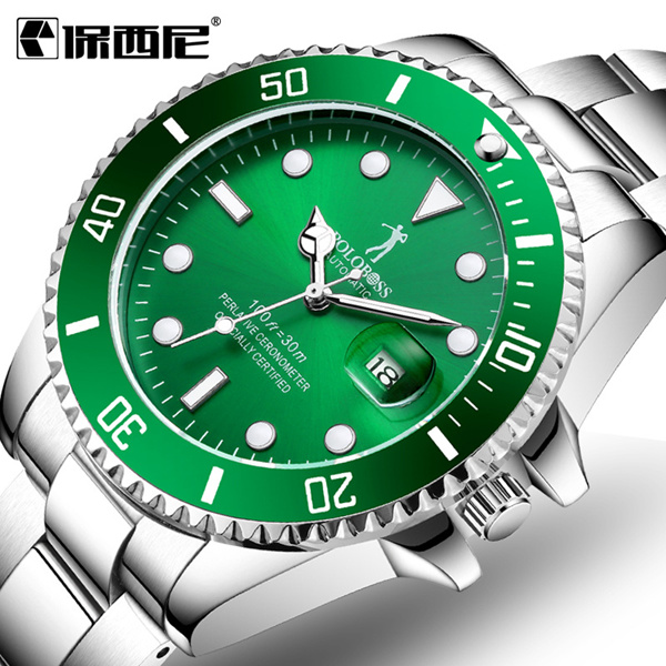 Mens automatic mechanical watch Waterproof luminous solid mechanical watch Deals for only S$288 instead of S$288