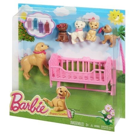 barbie and puppy