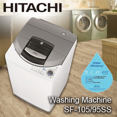 hitachi washing machine 10.5 kg