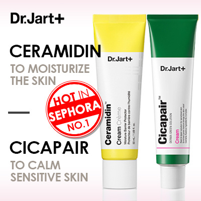 [BREEZY] ? [Dr.Jart+] Ceramidin / Cicapair Re-Cover 50ml / Sensitive Skin Day Care / Liquide / Oil Deals for only Rp382.700 instead of Rp562.794