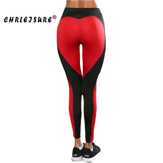 Qoo10 Chrleisure S L Heart Shape Leggings Women New Red Black Color Patchwor Underwear Sock