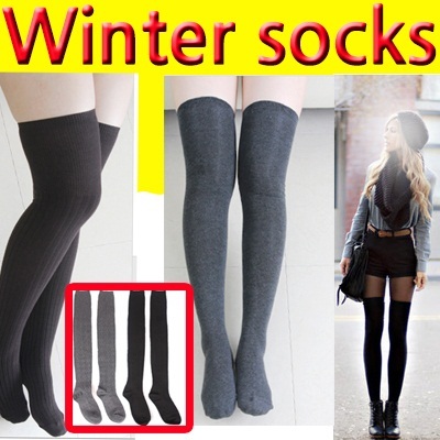 High Socks winter socks Over-knee 
