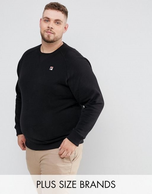 fila black sweater