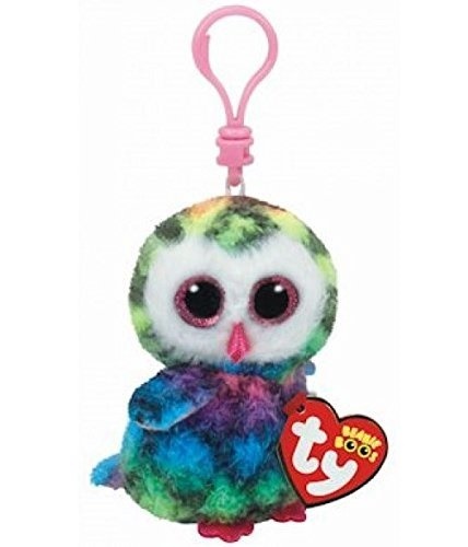 rainbow owl stuffed animal