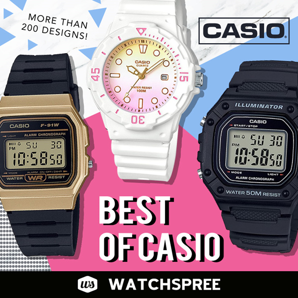 [BEST OF 2019] *100% GENUINE* BEST OF CASIO! Unisex Watches for Kids Men Ladies. Free Shipping Deals for only S$49 instead of S$49