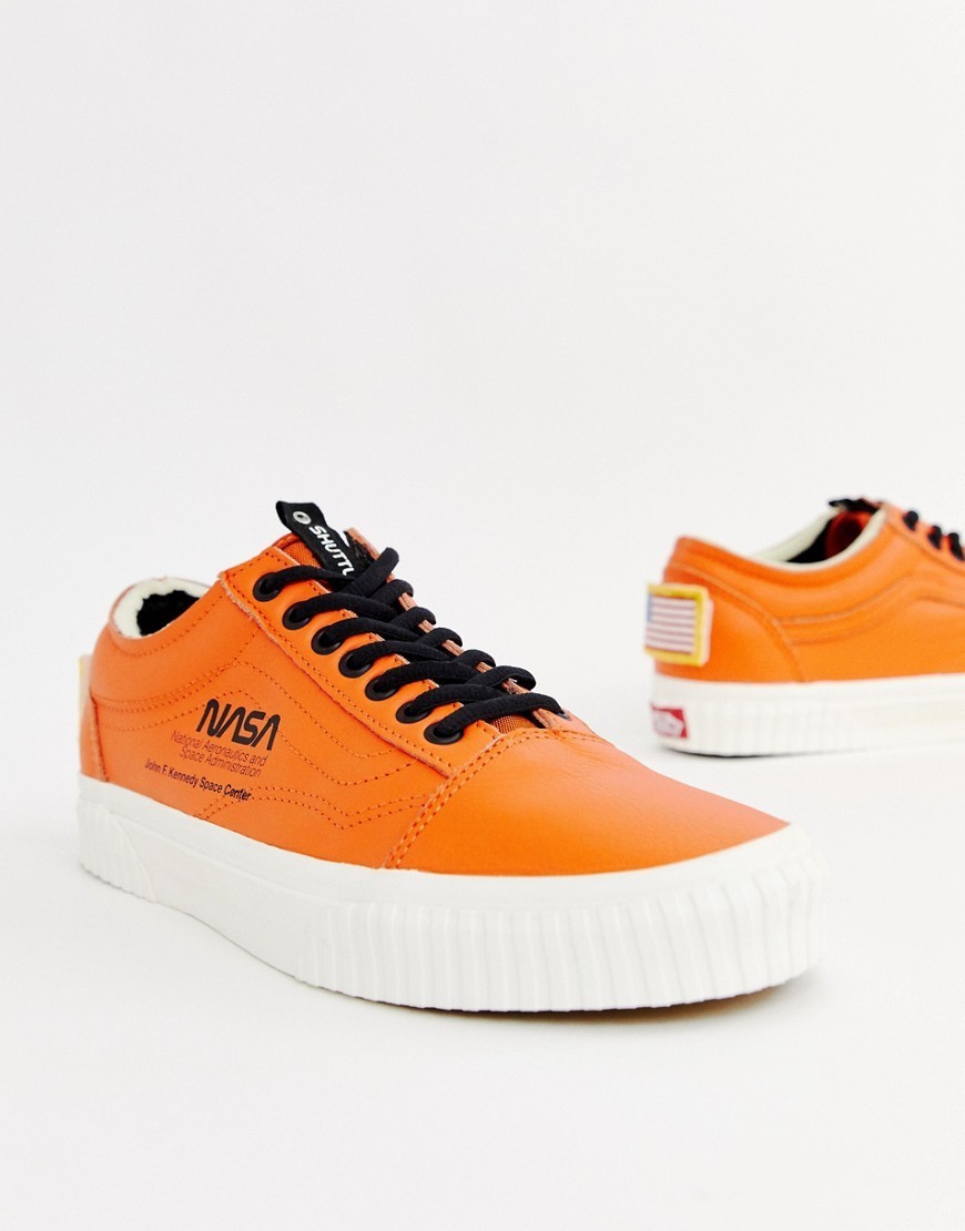 all orange vans