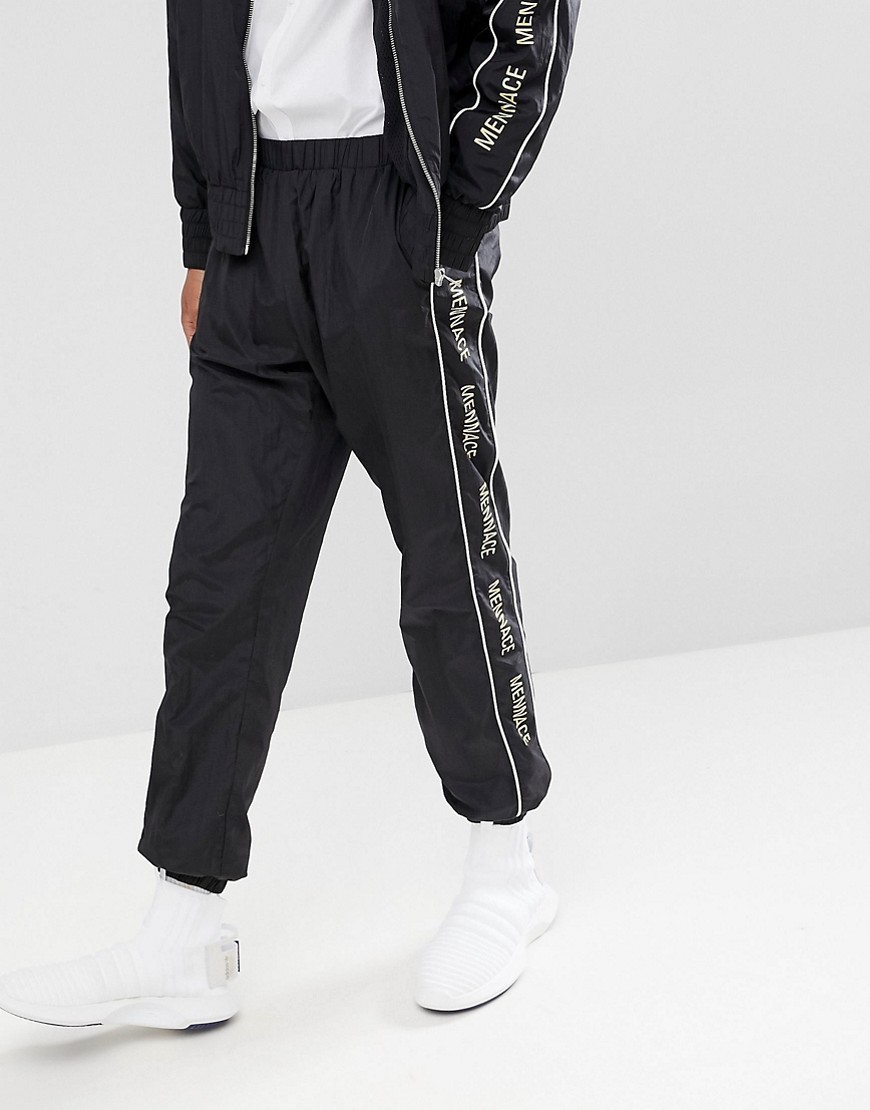 shell suit joggers