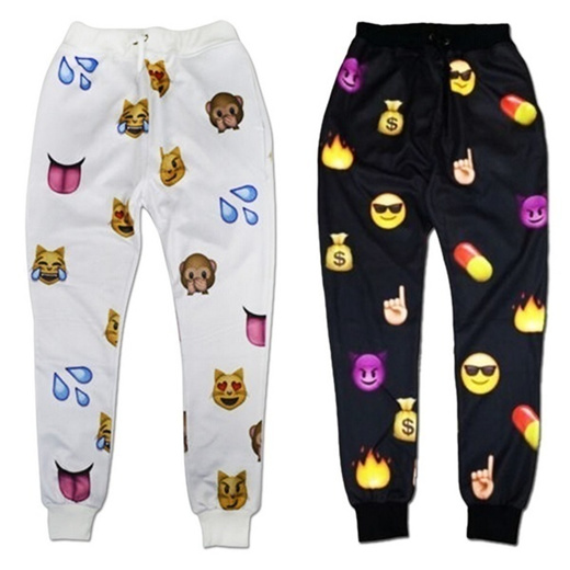 emoji sweatpants