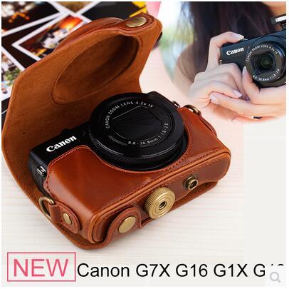 Canon g7x mark ii cheap leather case