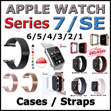 ✪Apple Watch Series 7/6/SE/5/4/3/2/1✪ [Case / Strap Band] - iWatch 45mm/41mm/44mm/42mm/40mm/38mm